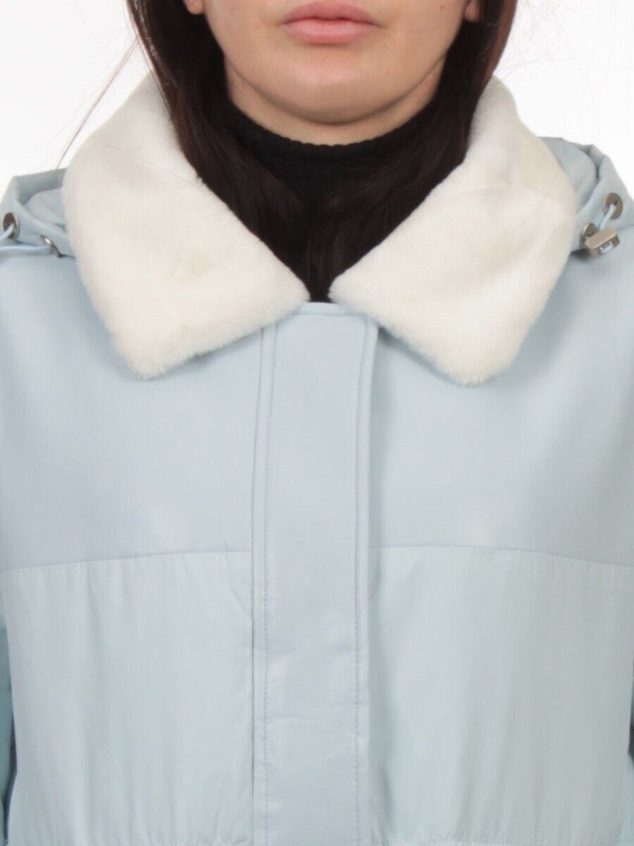 M24-212 BLUE Куртка демисезонная женская (100 гр. холлофайбер)