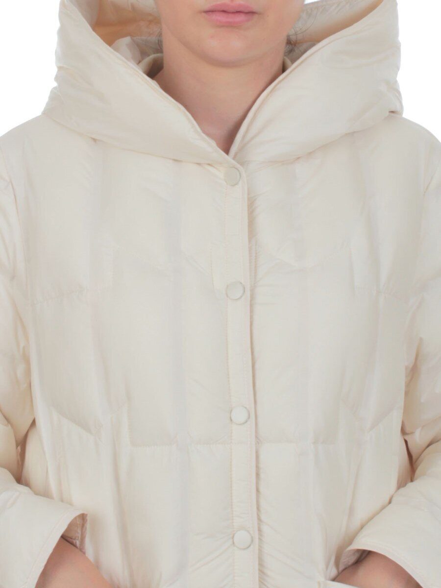 H 24-28 MILK Куртка пуховая облегченная женская (белый утиный пух)