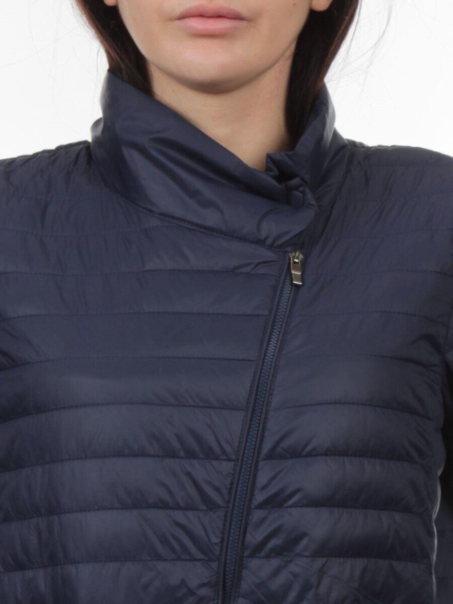 K-531 DK. BLUE Куртка демисезонная стеганая женская (70 гр. холлофайбер)