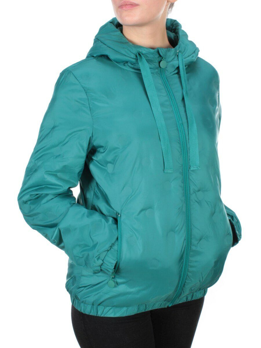 9307 GREEN Куртка демисезонная женская RIKA (100 гр. синтепон)