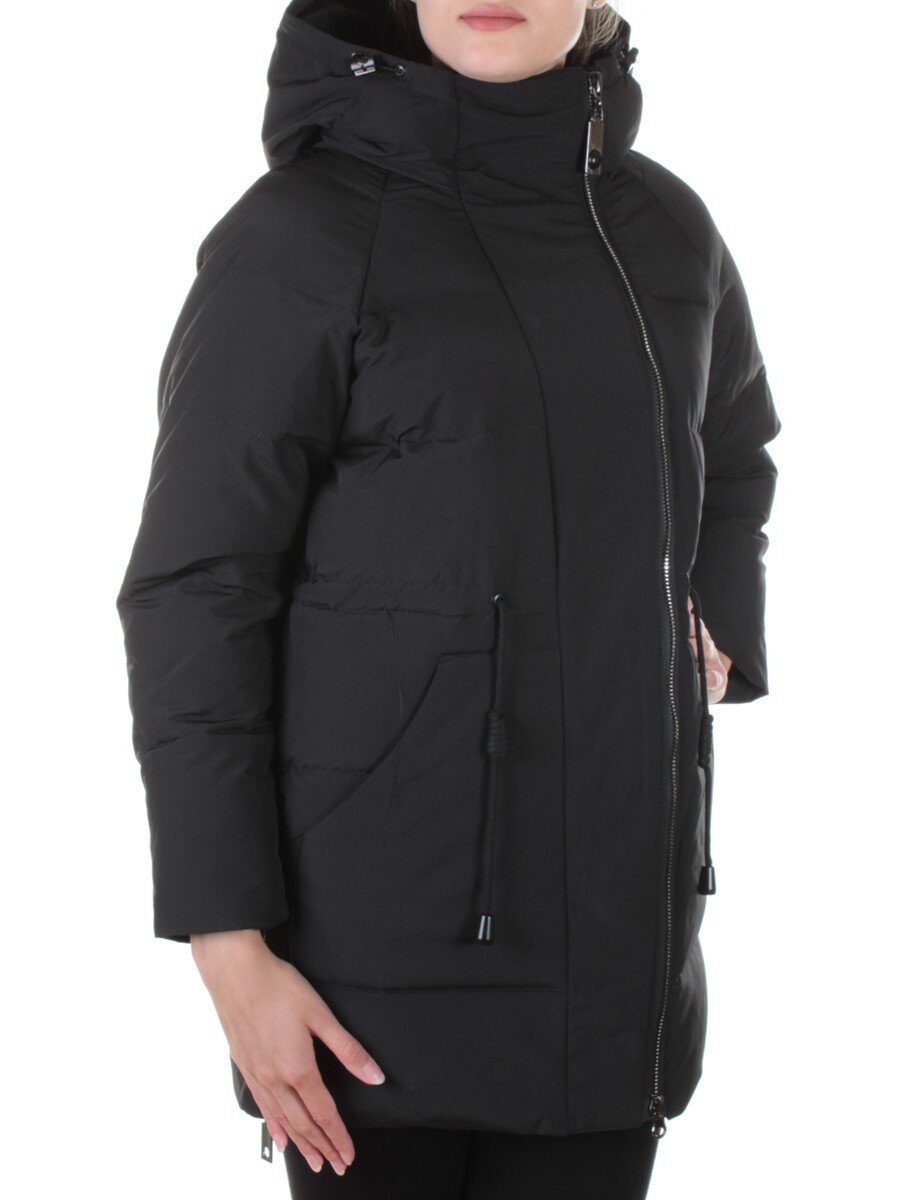 9932 BLACK Куртка демисезонная женская VI&VI
