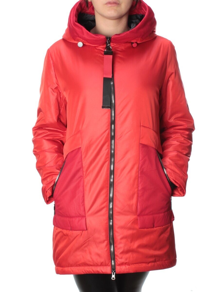BM-805 RED Куртка демисезонная женская АЛИСА (100 гр. синтепон)