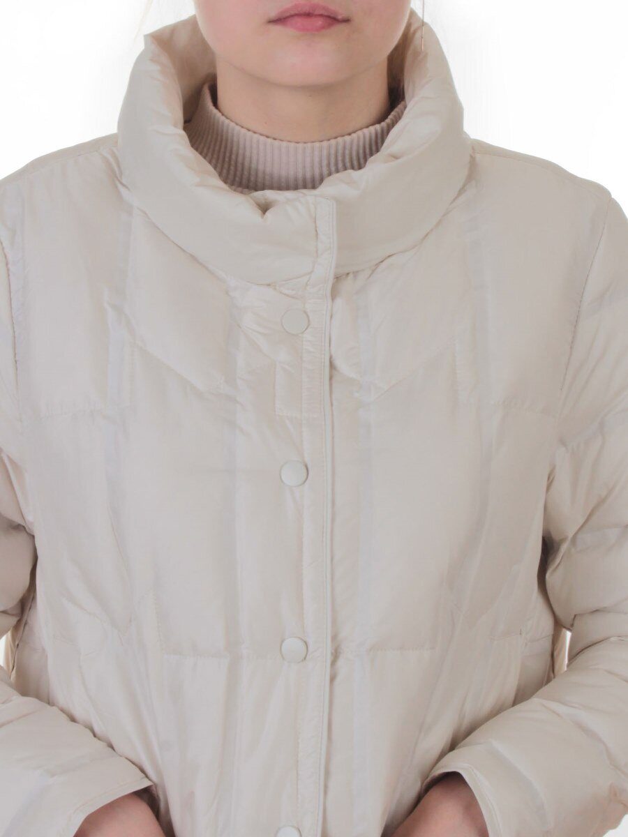 8811 MILK Куртка пуховая облегченная женская (утиный пух)