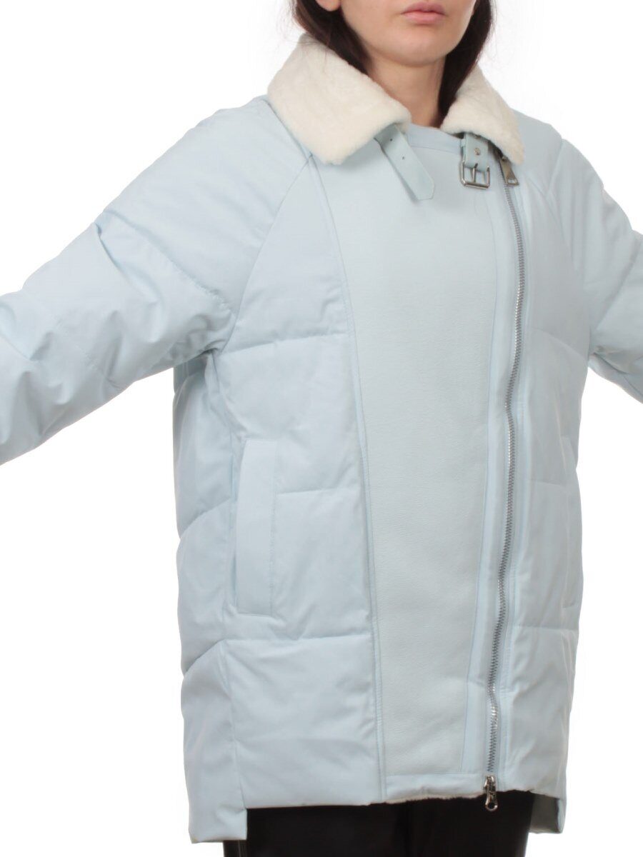 S24-263 BLUE Куртка демисезонная женская (100 гр. холлофайбер)