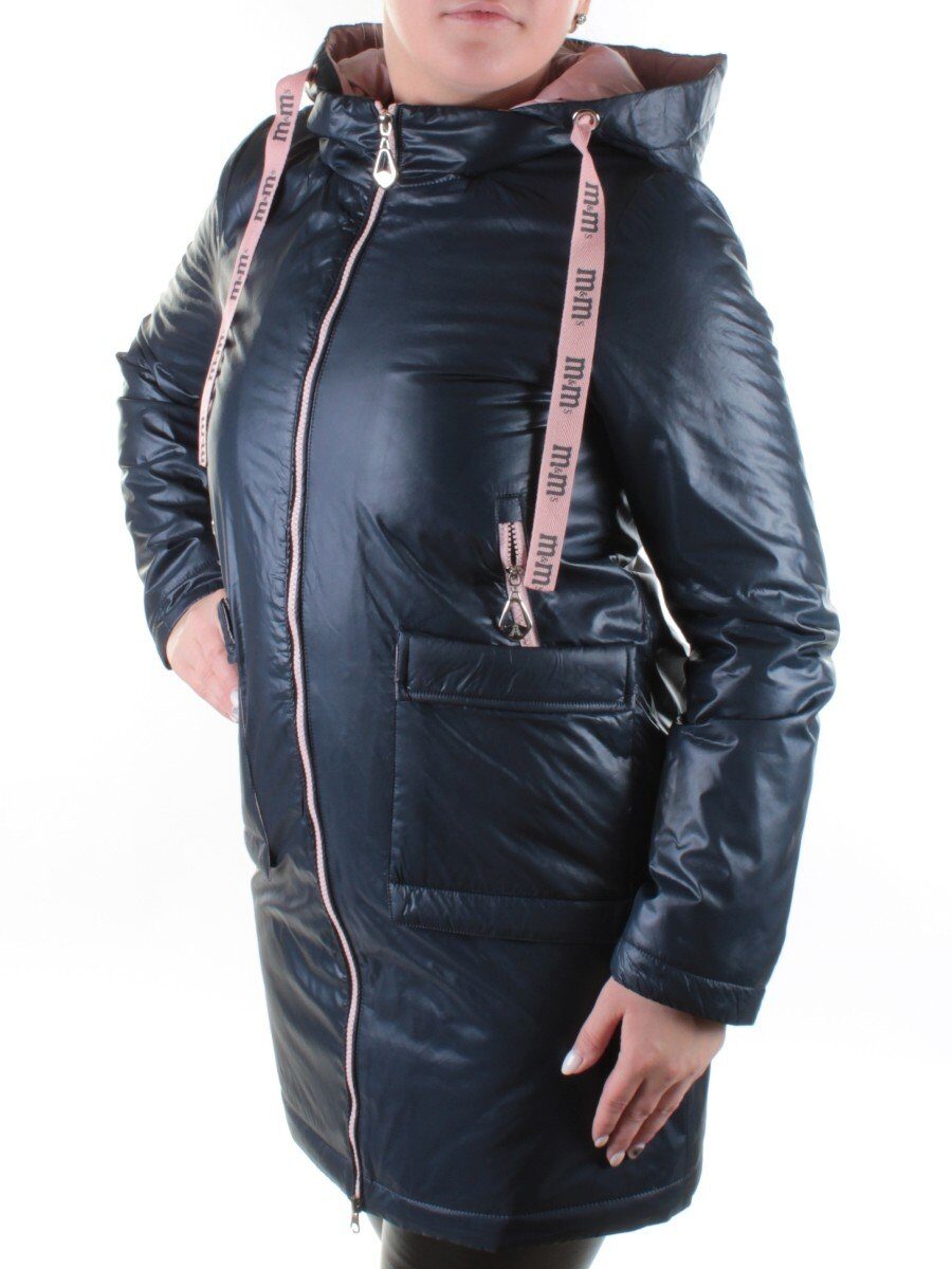 B19116 DK. BLUE Пальто демисезонное женское Aikesdfrs