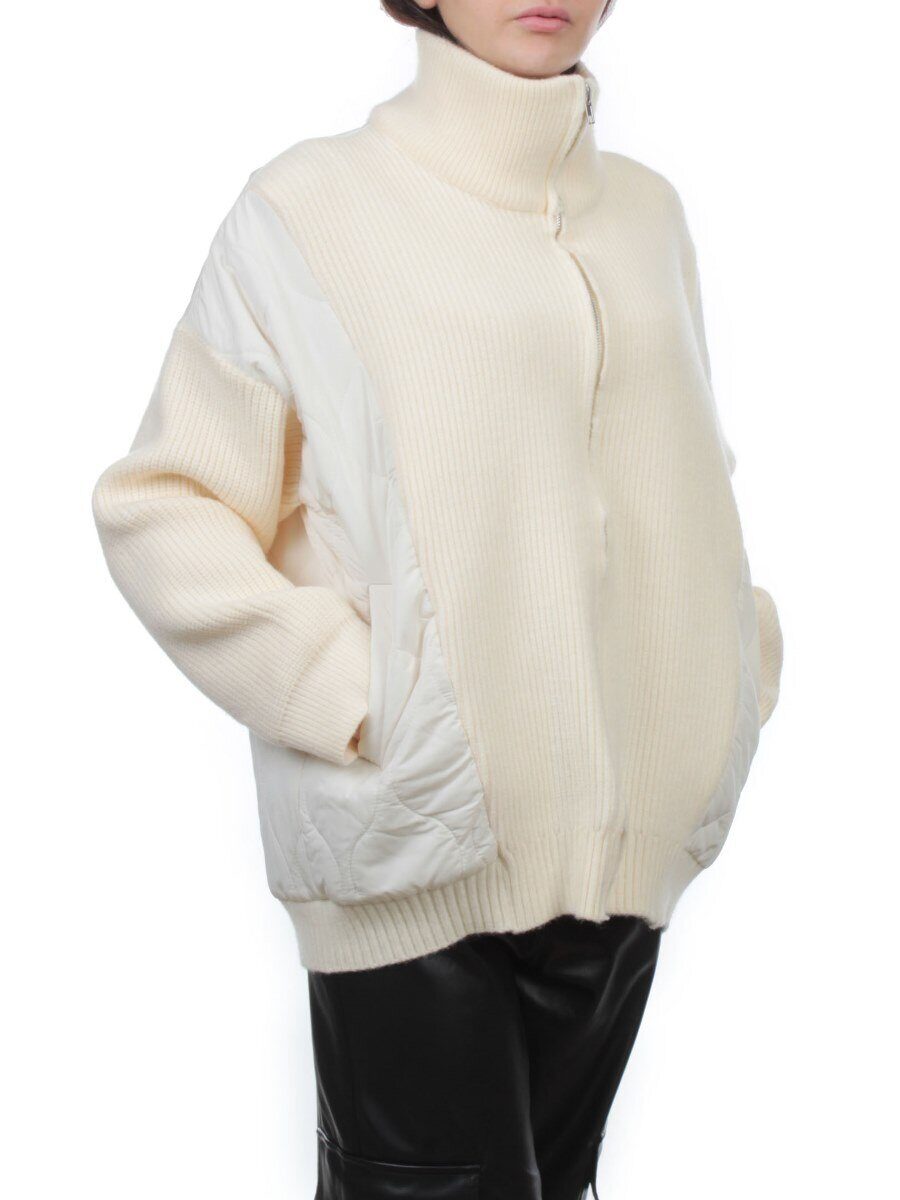 3155 MILK Куртка-кардиган женская (90% хлопок, 10% синтепон)