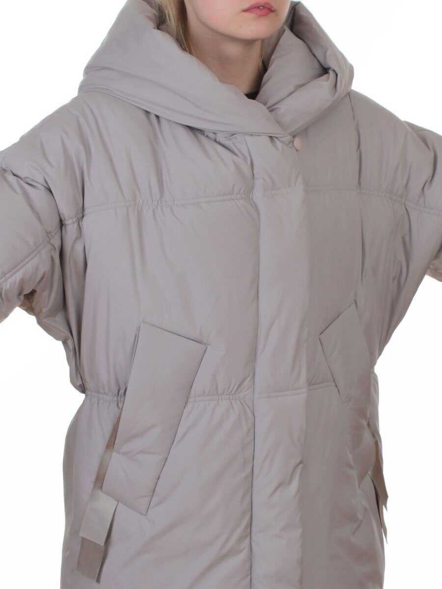 A626 GRAY Куртка зимняя женская (200 гр. био-пух)