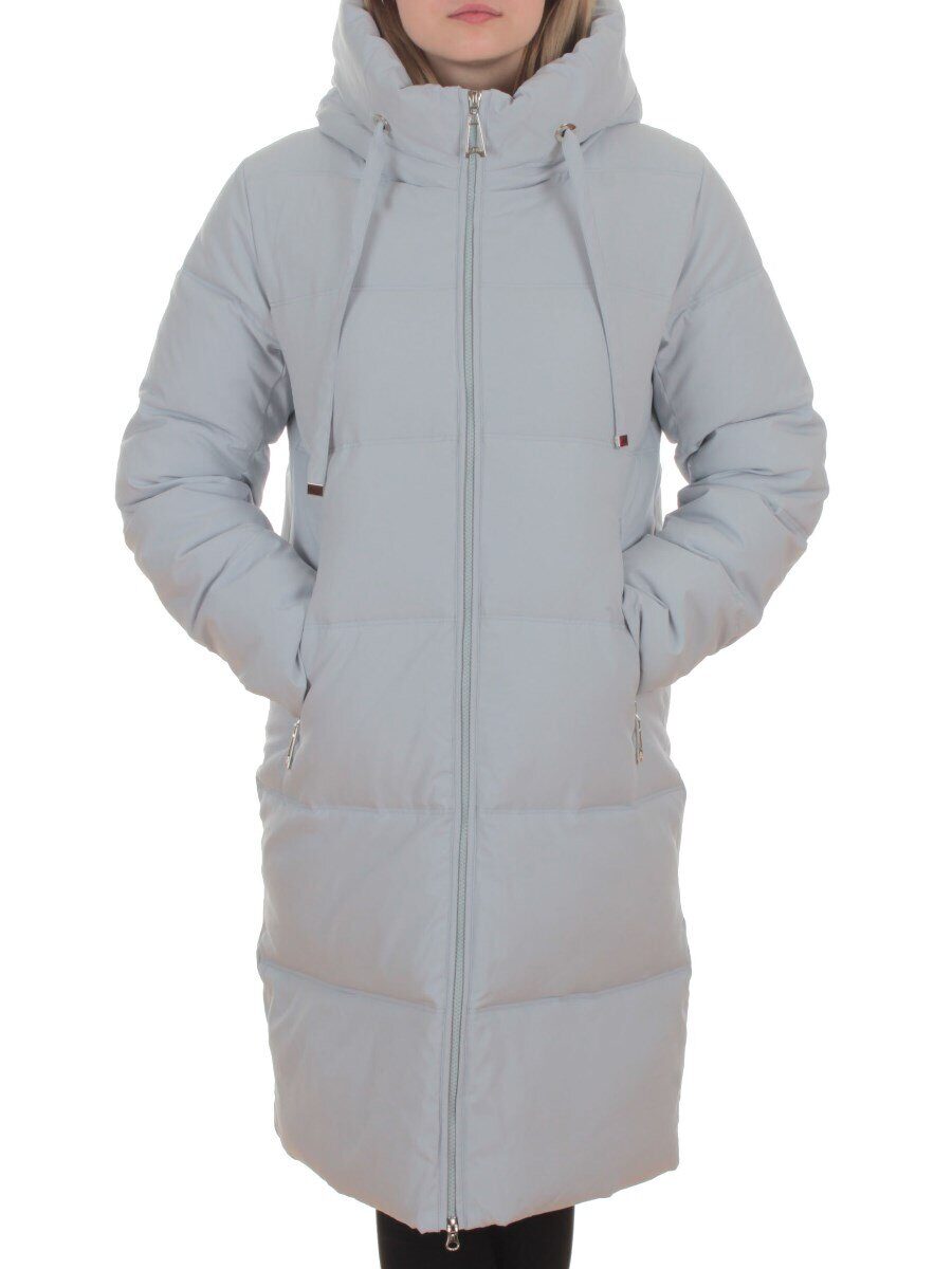 235 LT. BLUE Пальто зимнее женское (200 гр. холлофайбер)