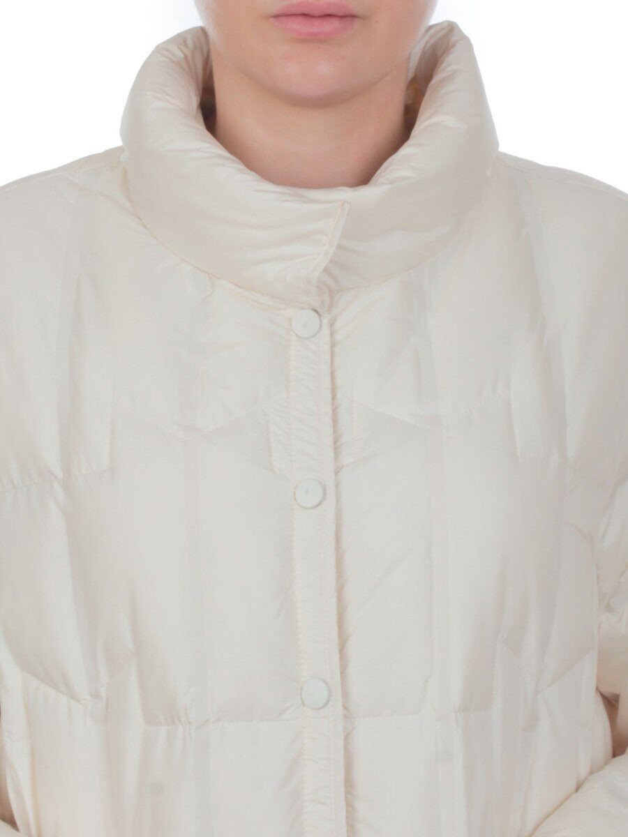 H24-328 MILK Куртка пуховая облегченная женская (белый утиный пух)