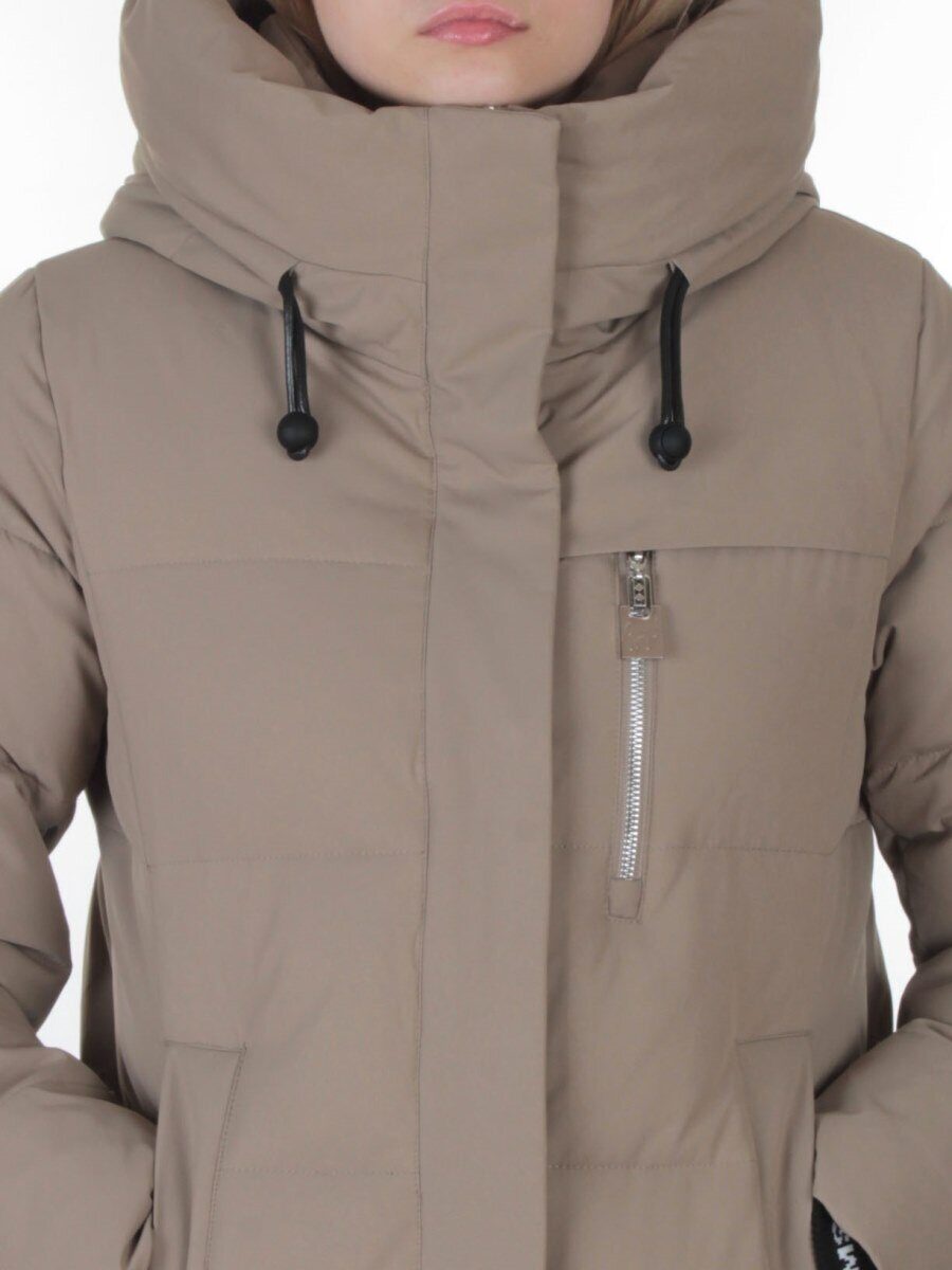 8321 LT. OLIVE Пальто зимнее женское (200 гр. холлофайбер)