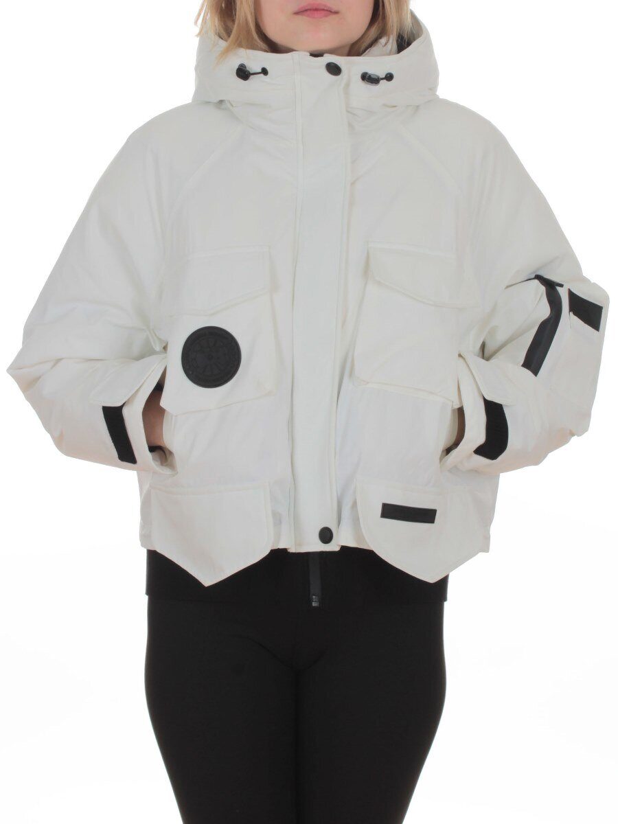 H24-280 WHITE Куртка пуховая женская (белый утиный пух)