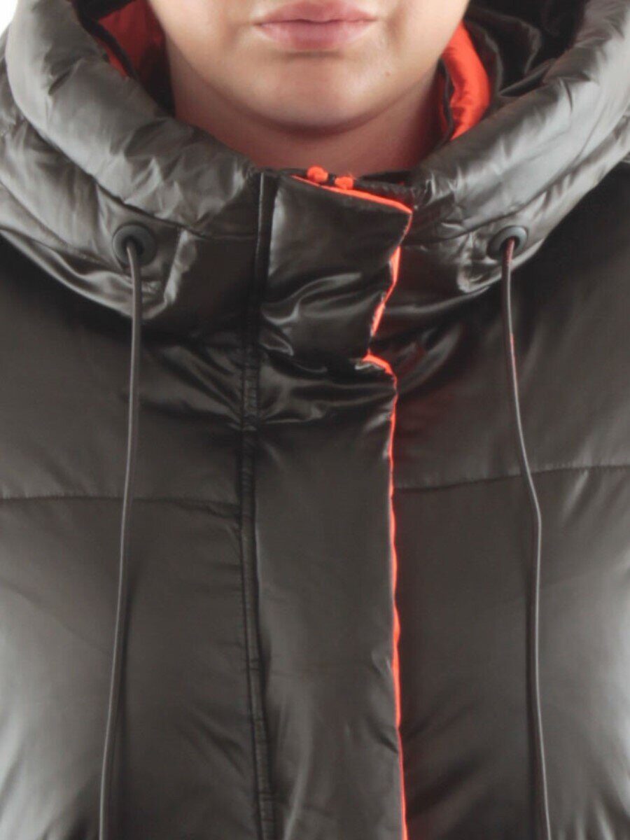 GWD21513P DK. GREEN Пальто зимнее женское (био-пух)