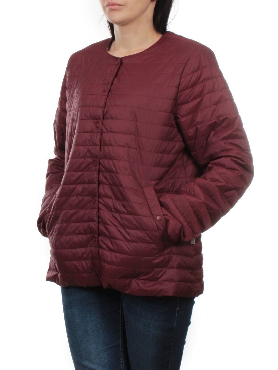 K-527 VINOUS Куртка демисезонная стеганая женская (70 гр. холлофайбер)