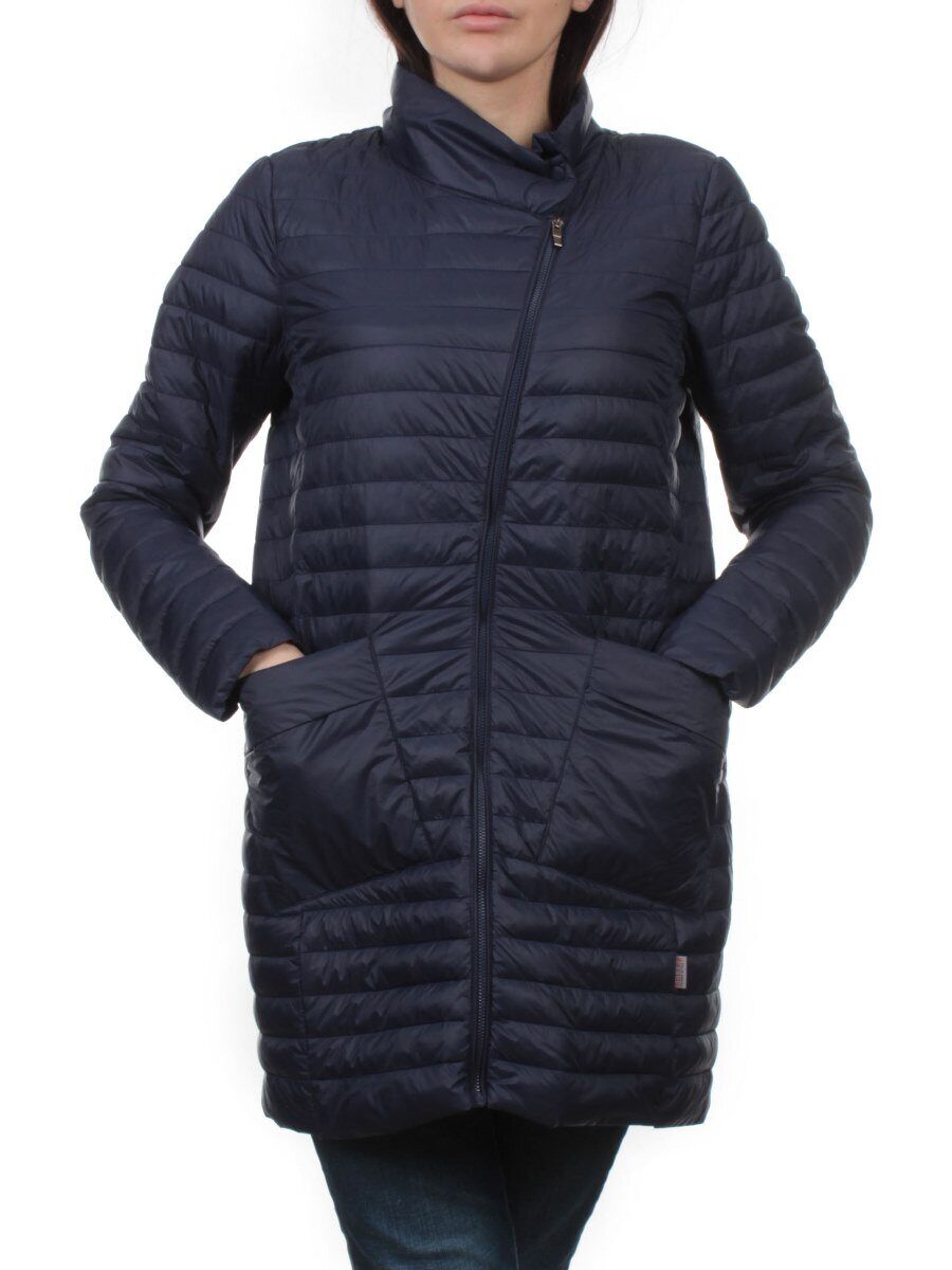 K-531 DK. BLUE Куртка демисезонная стеганая женская (70 гр. холлофайбер)