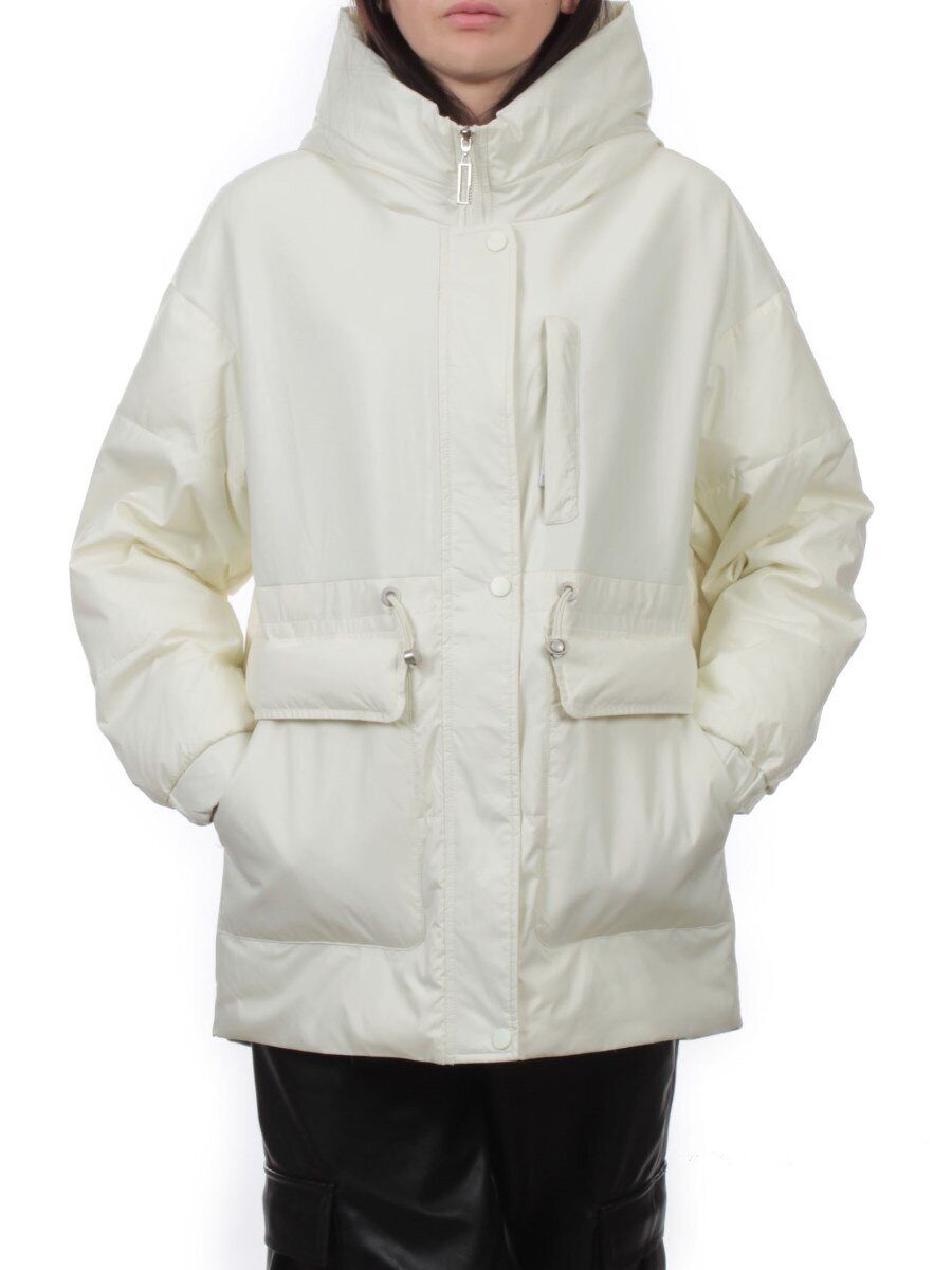 M24-211 MILK Куртка демисезонная женская (100 гр. холлофайбер)