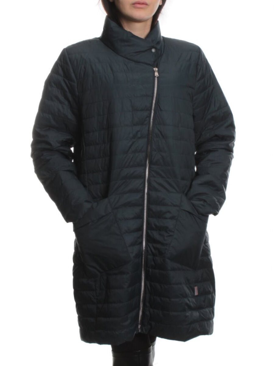 K-532 DK. TURQUOISE Куртка демисезонная стеганая женская (70 гр. холлофайбер)