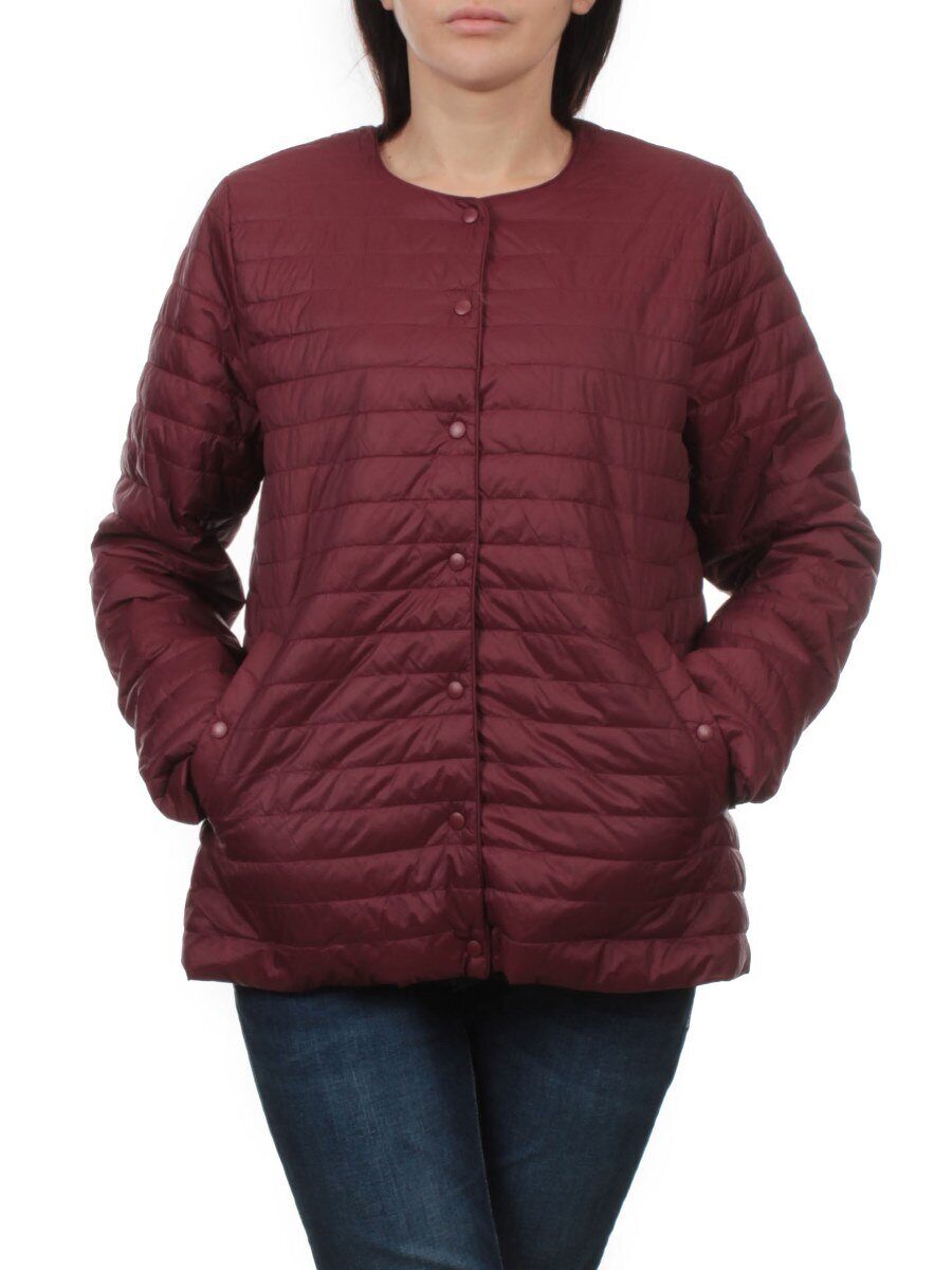 K-527 VINOUS Куртка демисезонная стеганая женская (70 гр. холлофайбер)