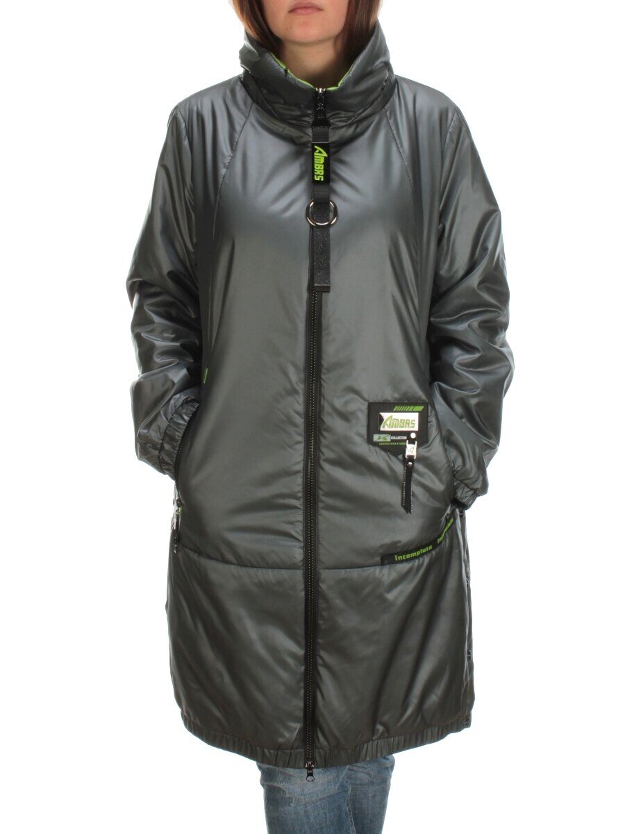 ZW-2157-C GREEN Куртка демисезонная женская (120 гр. синтепон)