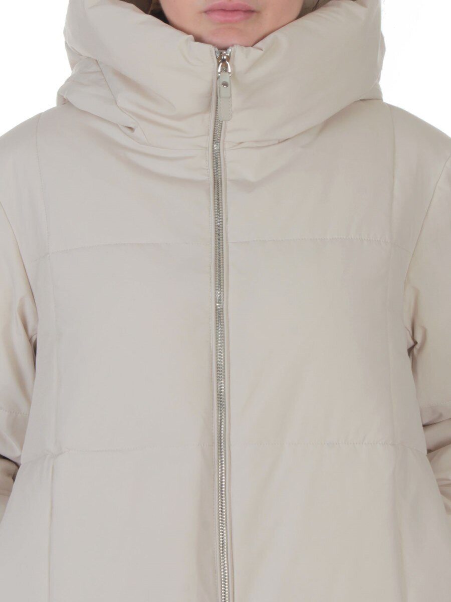 9917 LT. BEIGE Пальто зимнее женское (150 гр. холлофайбер)