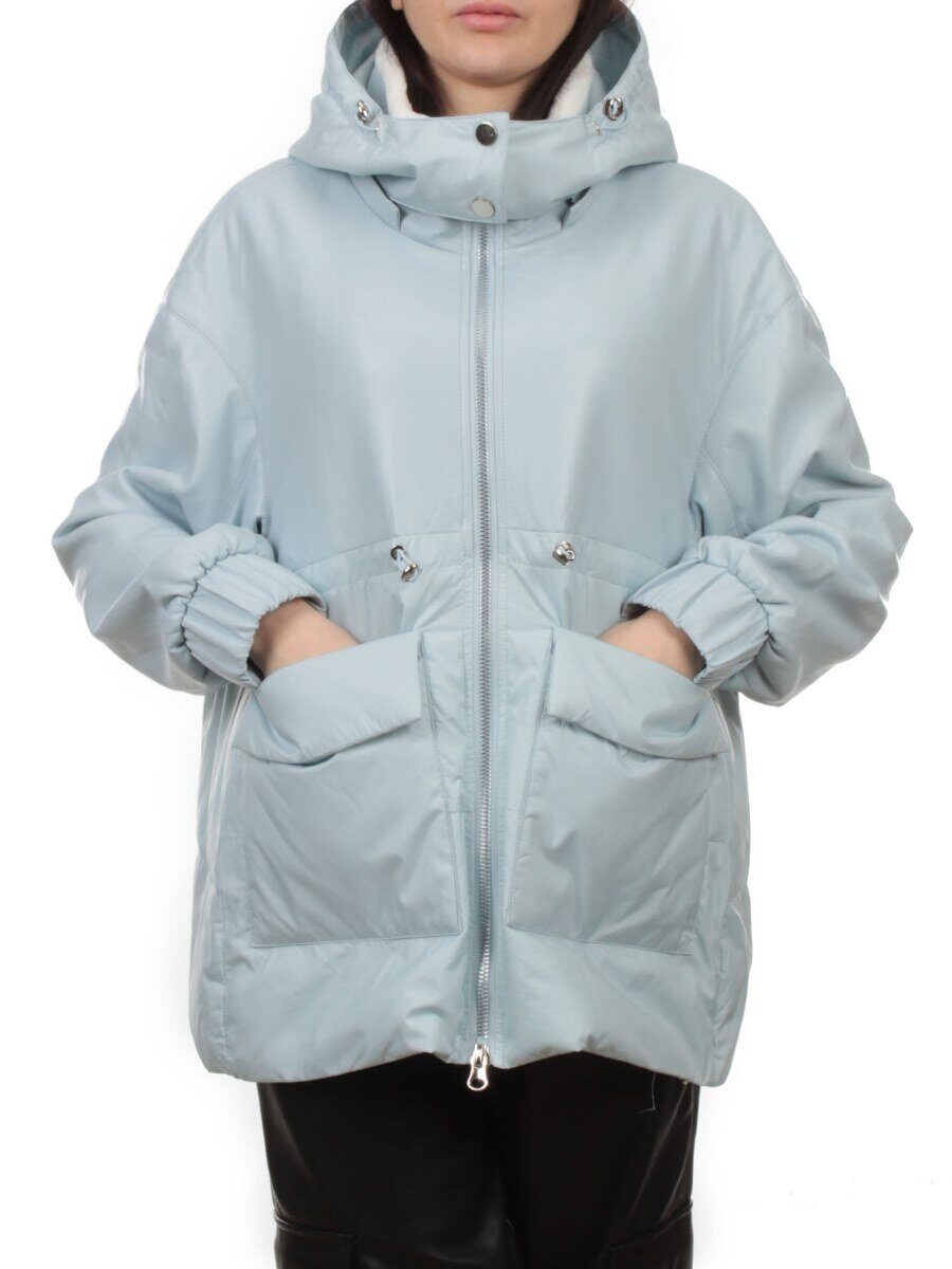 H24-210 BLUE Куртка демисезонная женская (100 гр. холлофайбер)