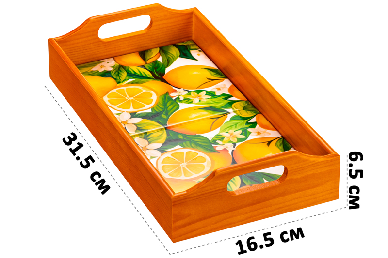 БЫЛО 1165 руб! Поднос 31,5*16,5*6,5 см