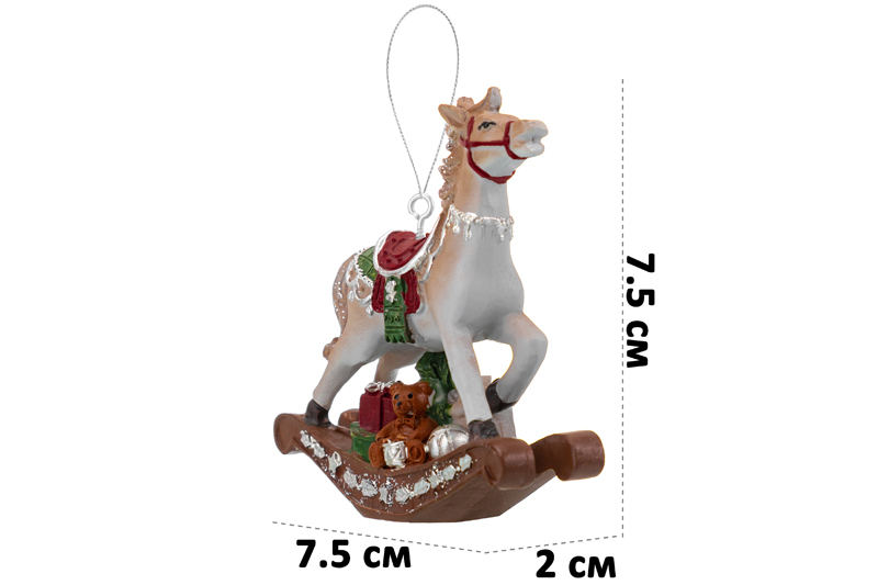 Фигурка декоративная 7,5*2*7,5 см