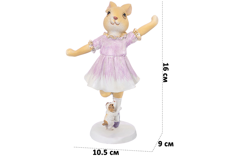 БЫЛО 959 руб! Фигурка декоративная 10,5*9*16 см