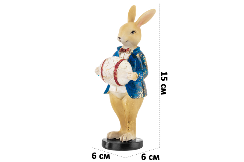 БЫЛО 821 руб! Фигурка декор. 6*6*15 см