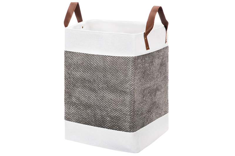 БЫЛО 1637 руб! Корзина текстильная д/хранения 33*33*63 см, с ручками