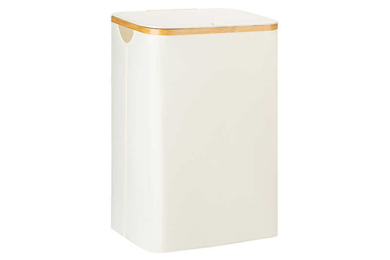 БЫЛО 1917 руб! Корзина для белья 40*30*60 см с крышкой, молочная