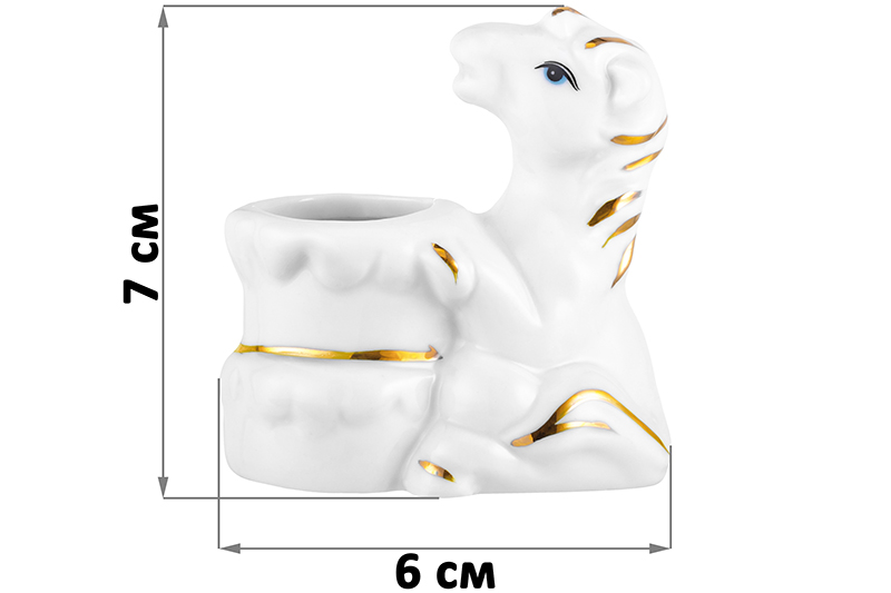 Вазочка для зубочисток 6*4*7 см