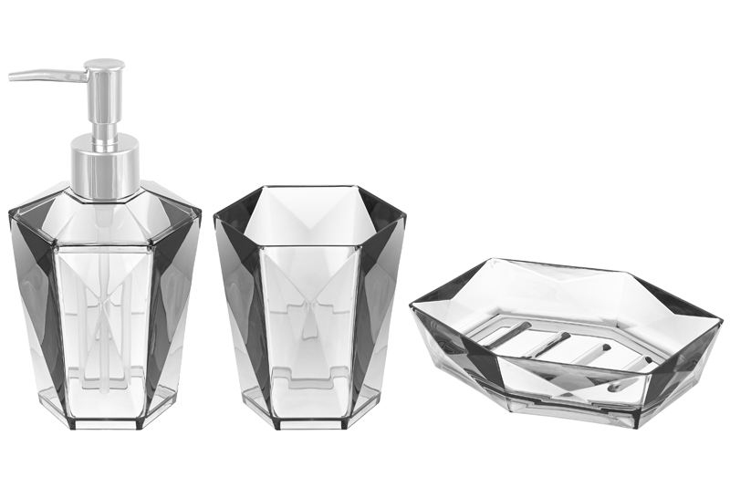 БЫЛО 1486 руб! Набор для ванной 3 пр.