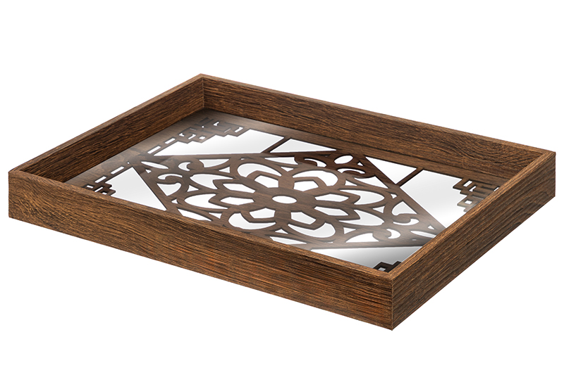 БЫЛО 952 руб! Поднос 39,5*29,5*4,5 см, прямоугольный