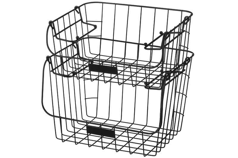 БЫЛО 1074 руб! Набор 2 корзин 29,5*22*13 см + 31,5*22*21 см