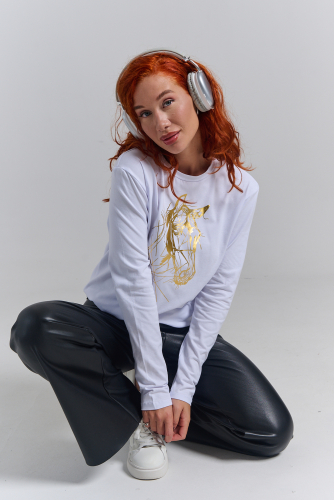 8574 футболка с дл.рукавом унисекс