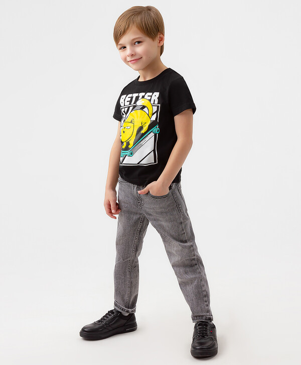 1200 р.  1500 р.  Джинсы прямого кроя серые Button Blue