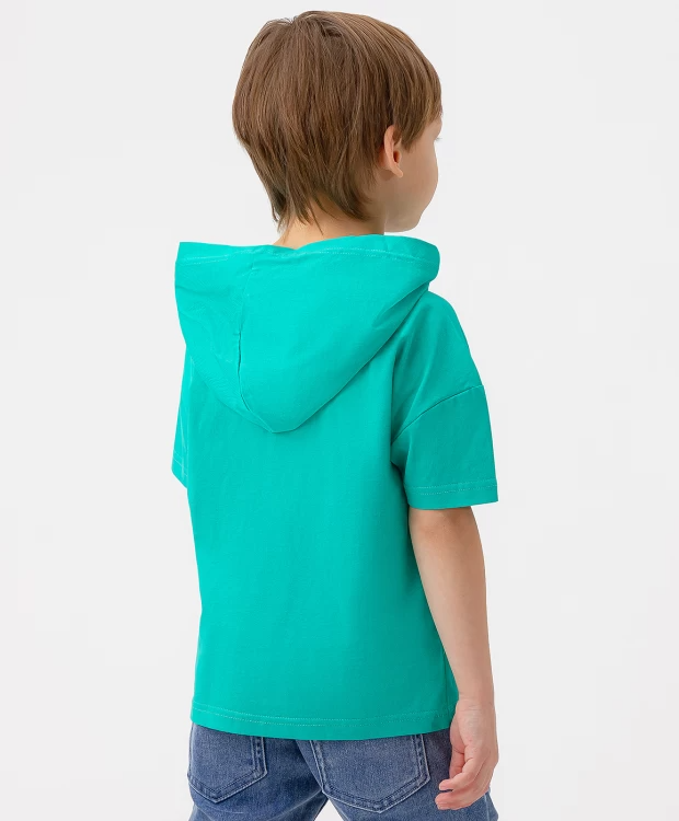 680 р.  850 р.  Футболка с капюшоном Button Blue