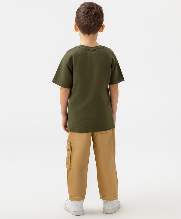 1200 р.  1500 р.  Брюки прямые из твила Button Blue