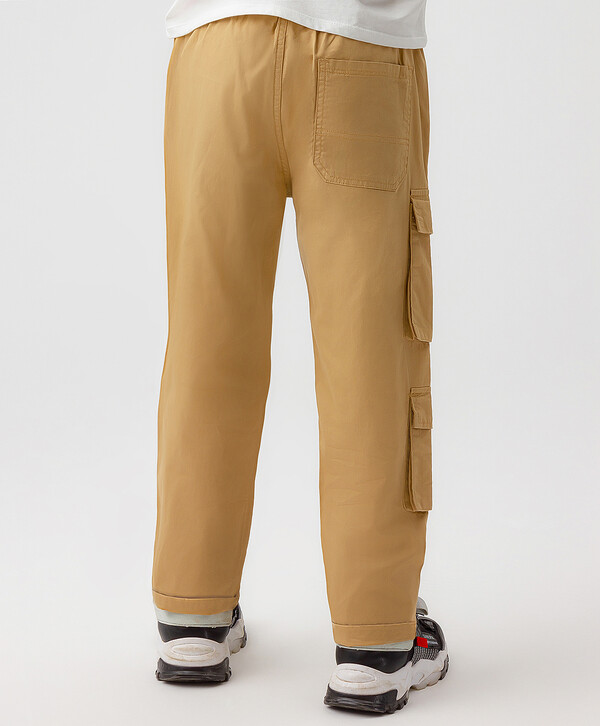 1320 р.  1650 р.  Брюки прямые бежевые Button Blue