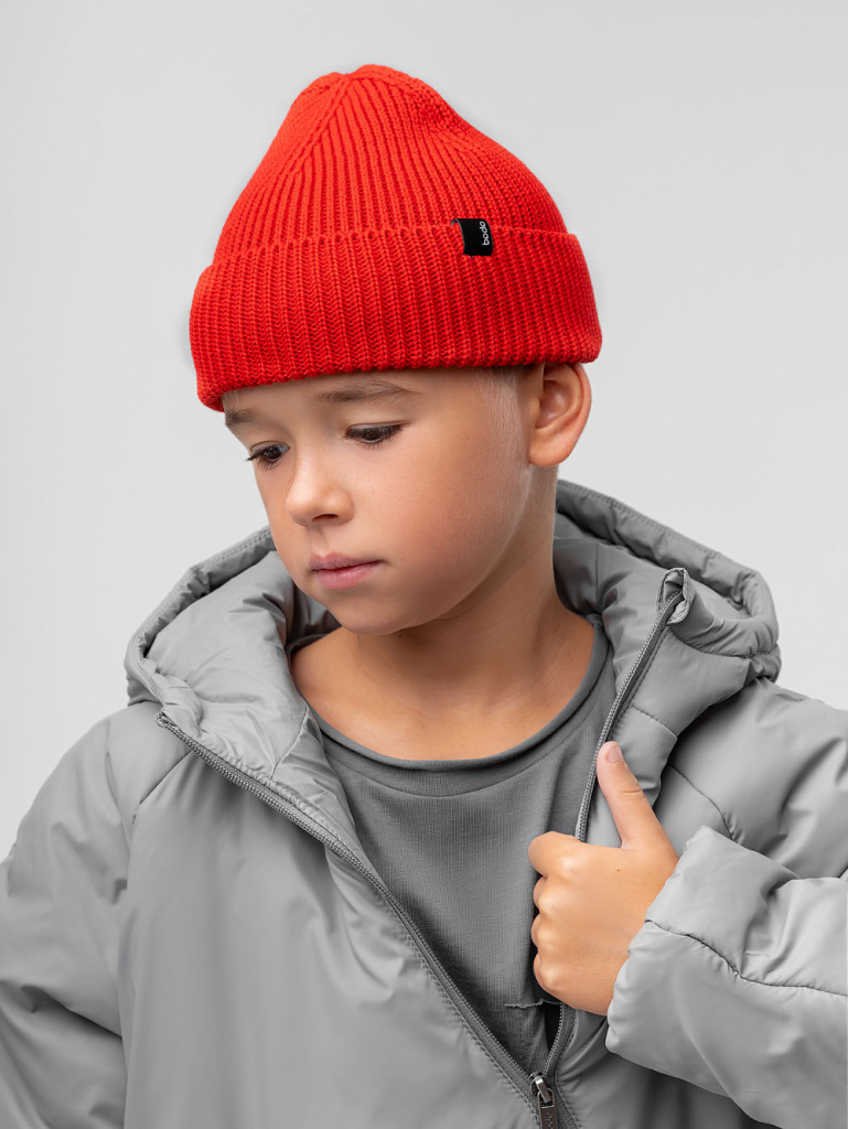 Шапка 10-403MU; красный