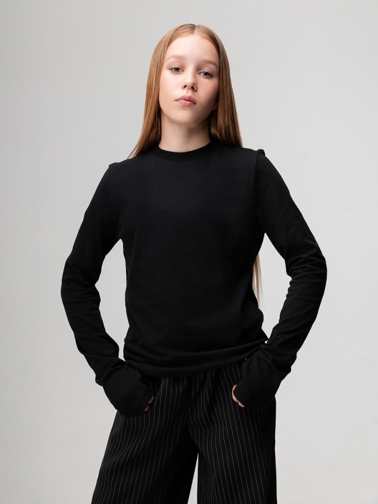 Лонгслив 42-53MU; черный