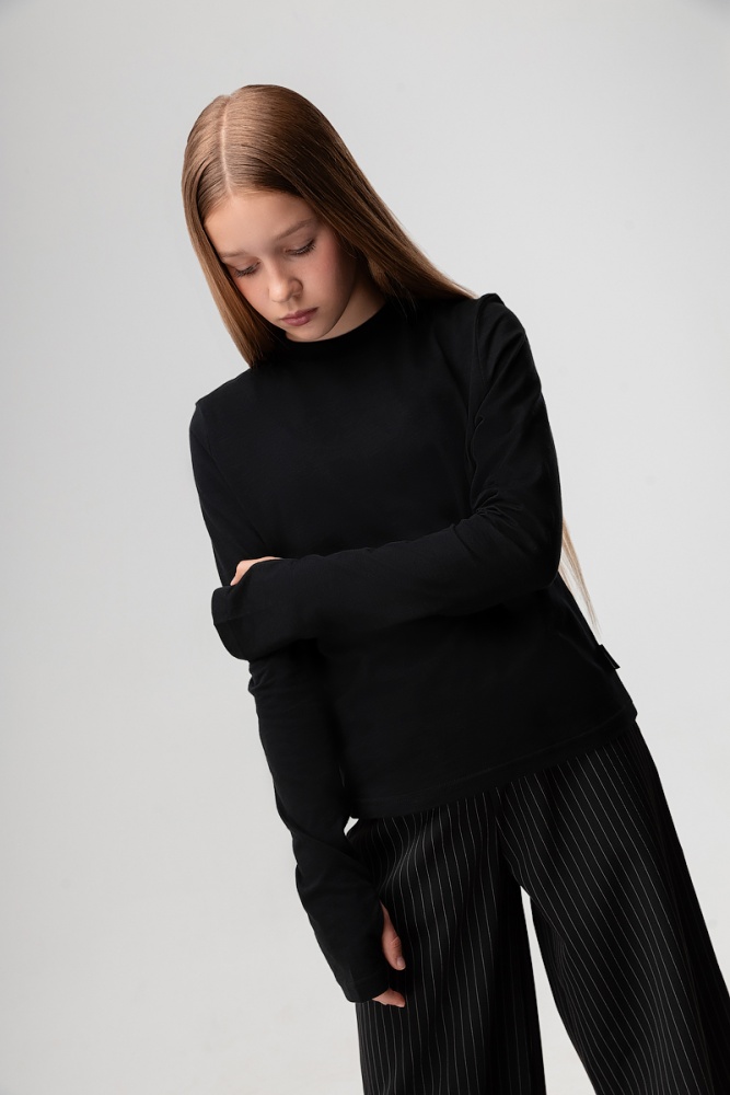 Лонгслив 42-53MU; черный