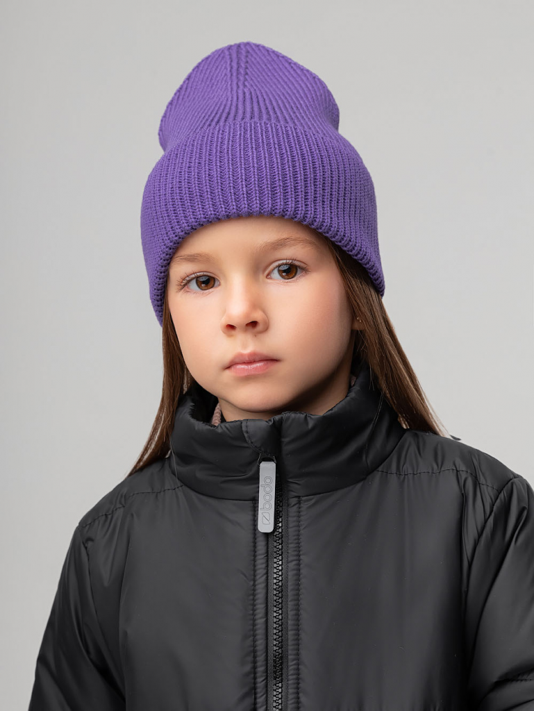 Шапка 10-348MU; фиолетовый