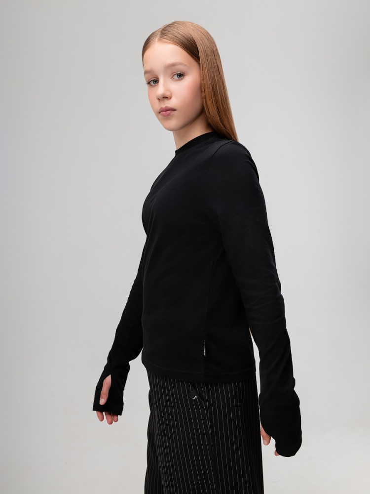 Лонгслив 42-53MU; черный