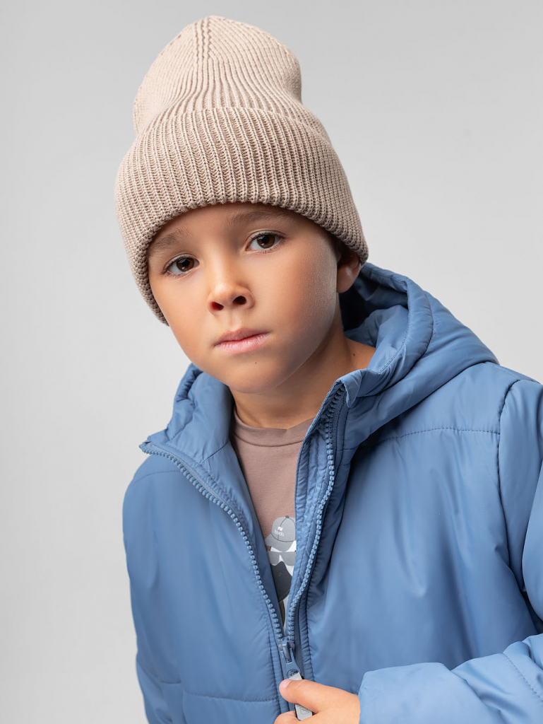 Шапка 10-348MU; бежевый