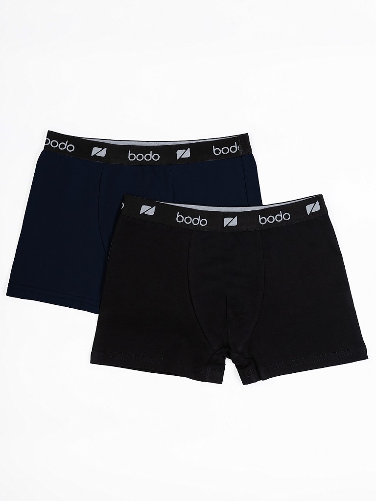 Комплект трусов (2 шт.) 51-5MU; черный/темно-синий