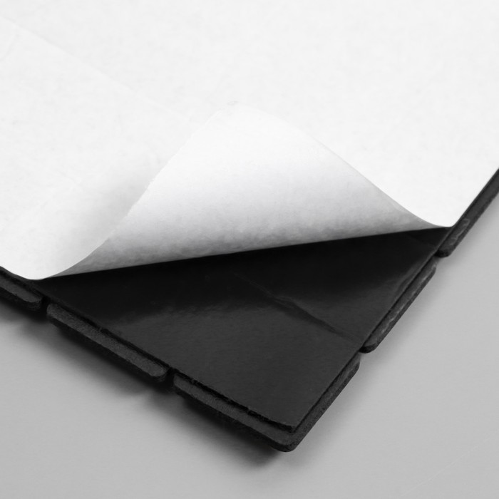 Наклейка интерьерная «Мрамор», декор на стену, серая, 30×30 см