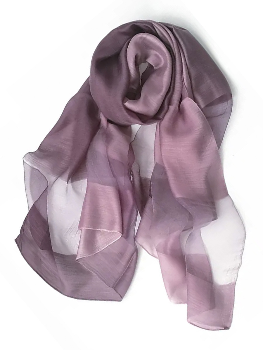 Ст.цена 1018р. Уценка Палантин «Шёлковый стиль» (розовая сирень) DEFSQ01-14