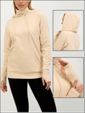 Джемпер WF 319 MIOPREMIO sand-песочный