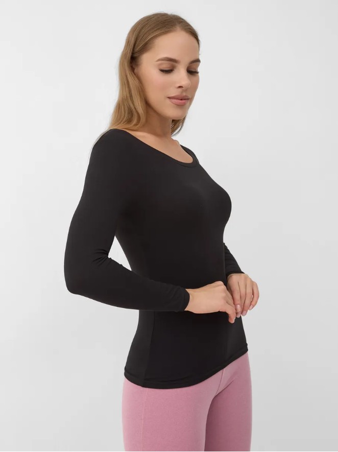 Джемпер WT 610-1 MIOPREMIO black-черный